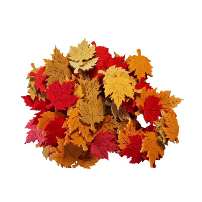 Holzstreuteile Herbstblätter 4cm 3 Stück